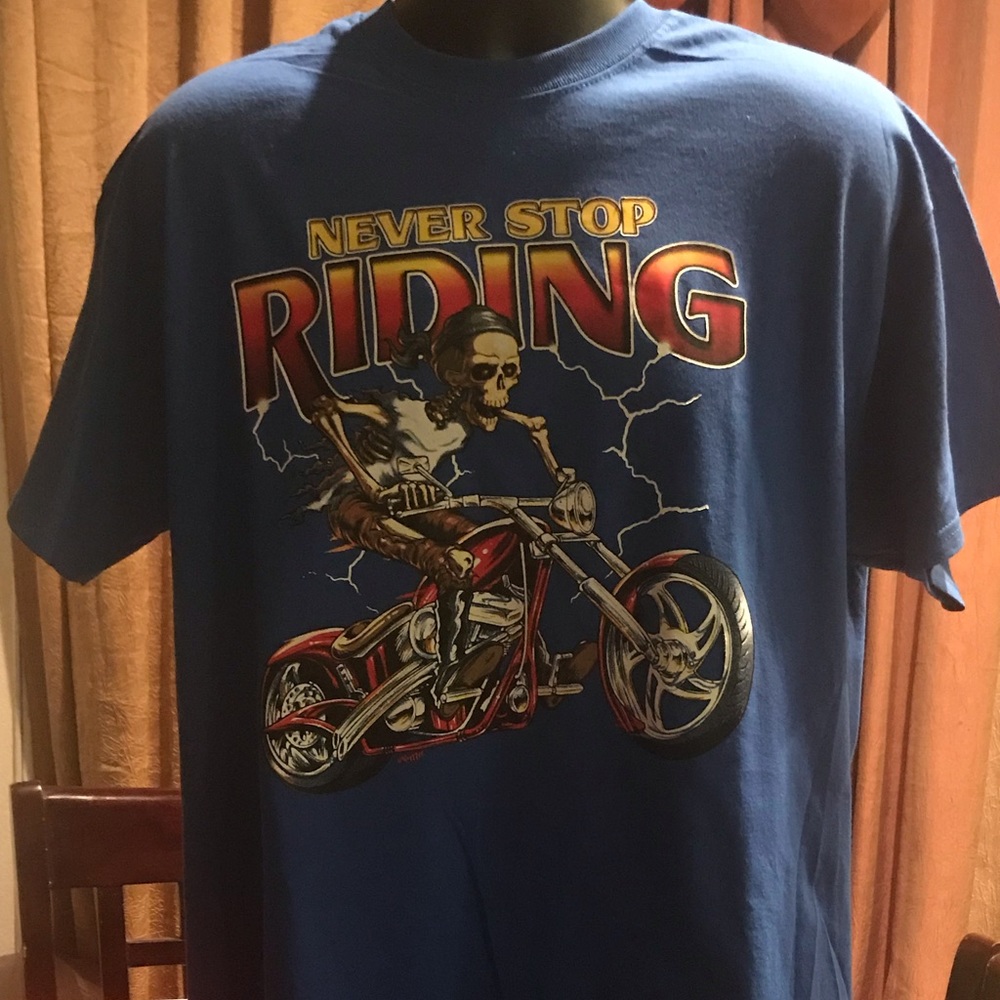Blue Graphic T-Shirt